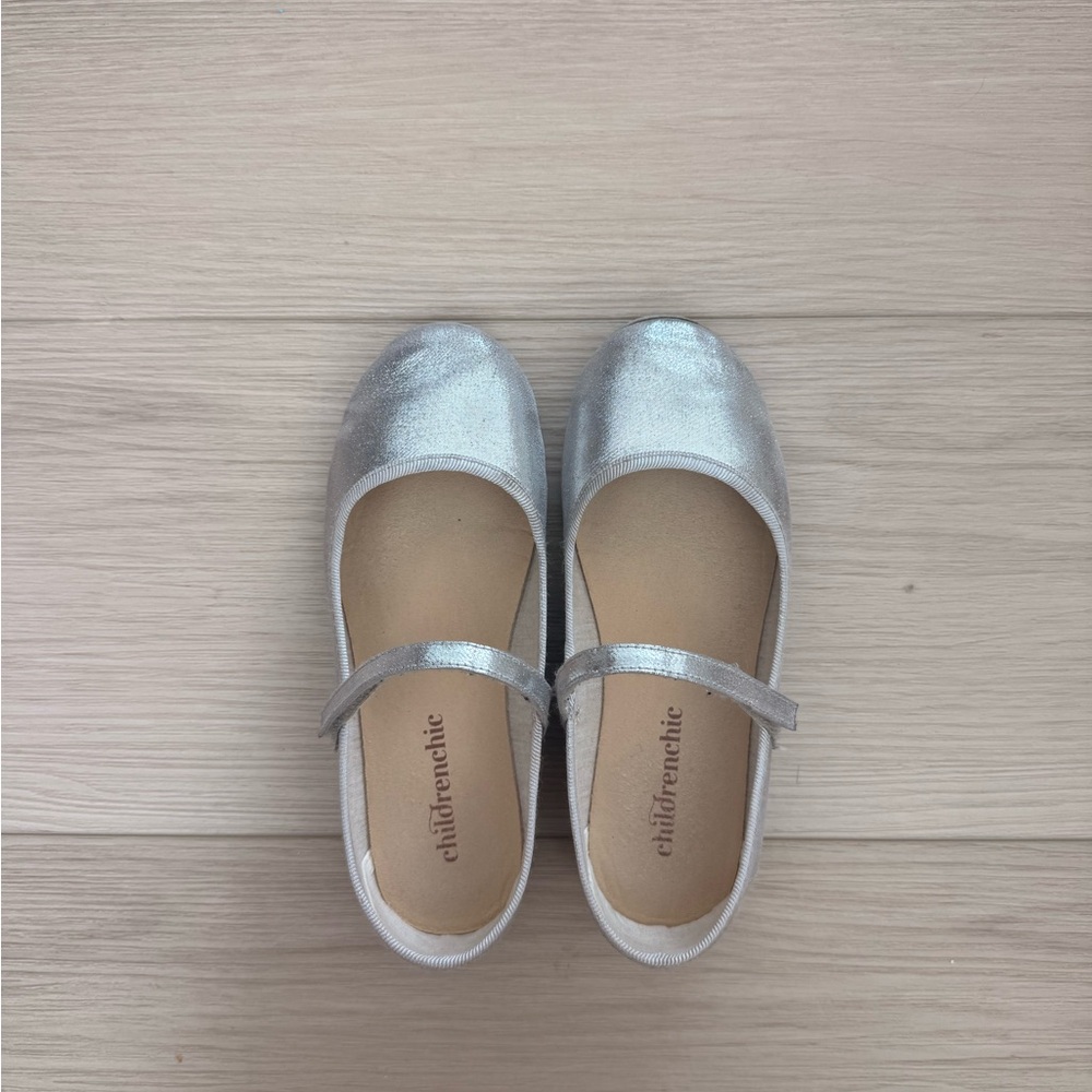 Childrenchic Mary Jane Dress Shoes in Silver